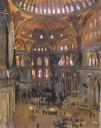 Sketch of Santa Sofia (mk18) John Singer Sargent